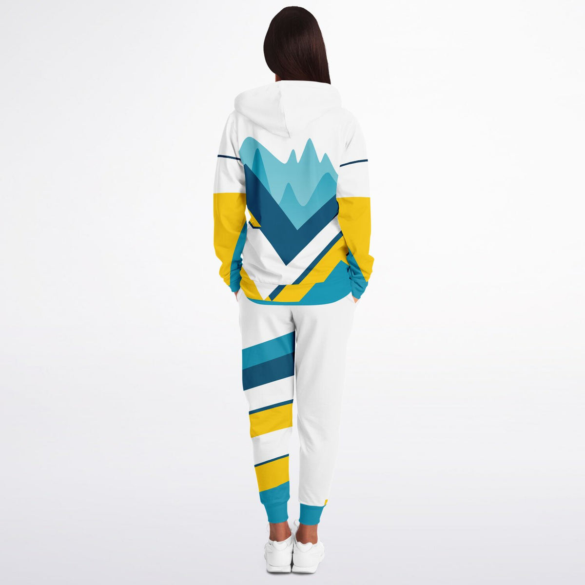 RETRO SEND UNISEX ZIPHOODIE AND JOGGER SET