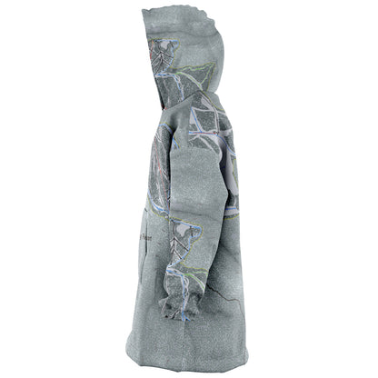 Discovery, Montana Ski Trail Map - Snug Hoodie