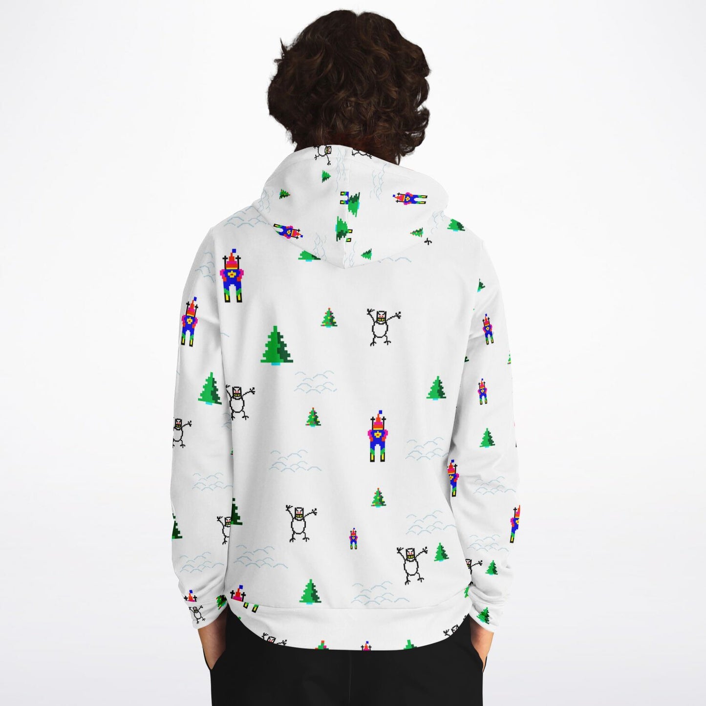 Ski Free Unisex Fashion Hoodie Set
