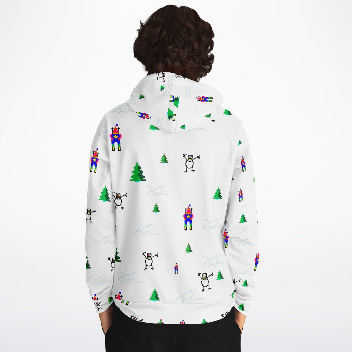 Ski Free Unisex Fashion Hoodie Set