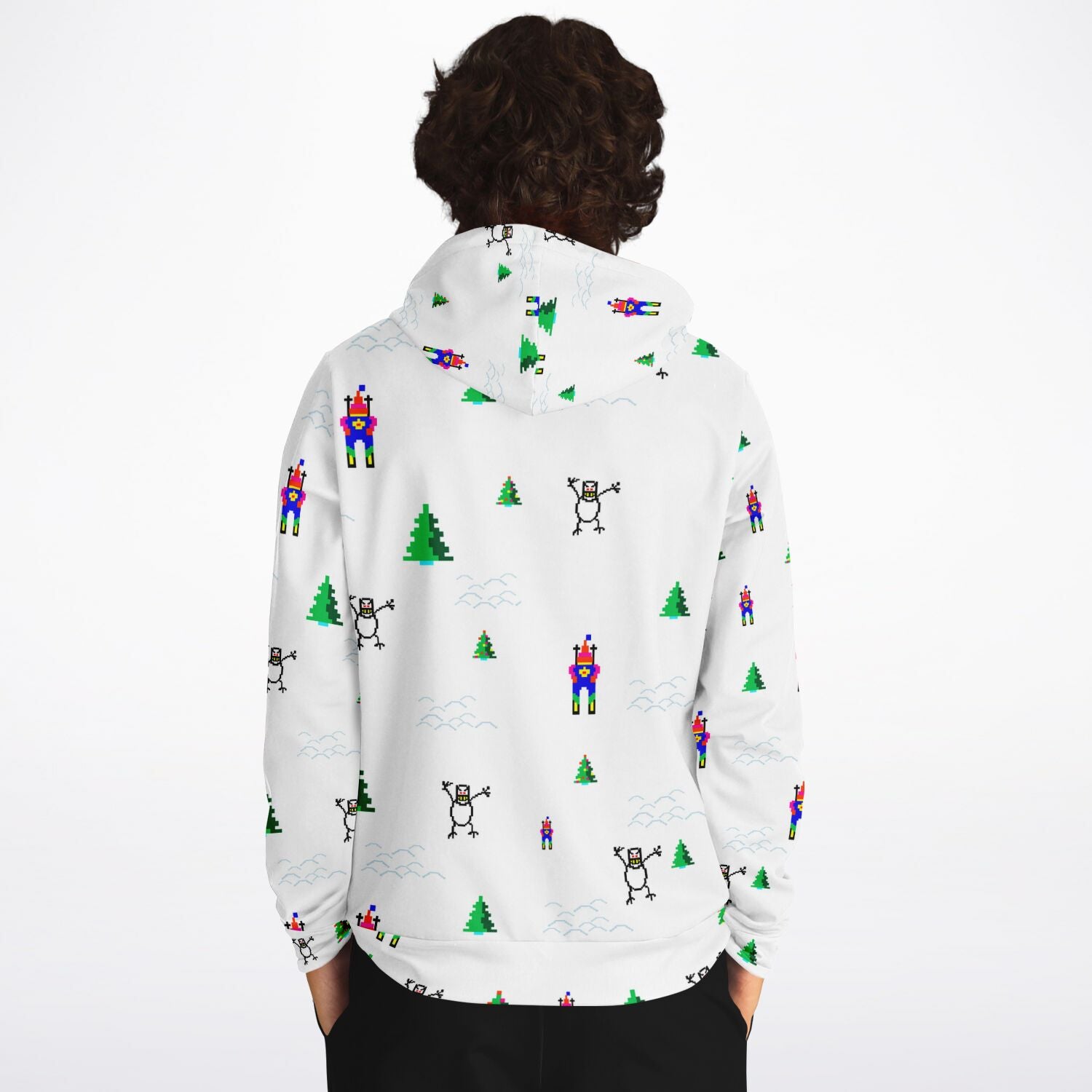 Ski Free Unisex Fashion Hoodie Set