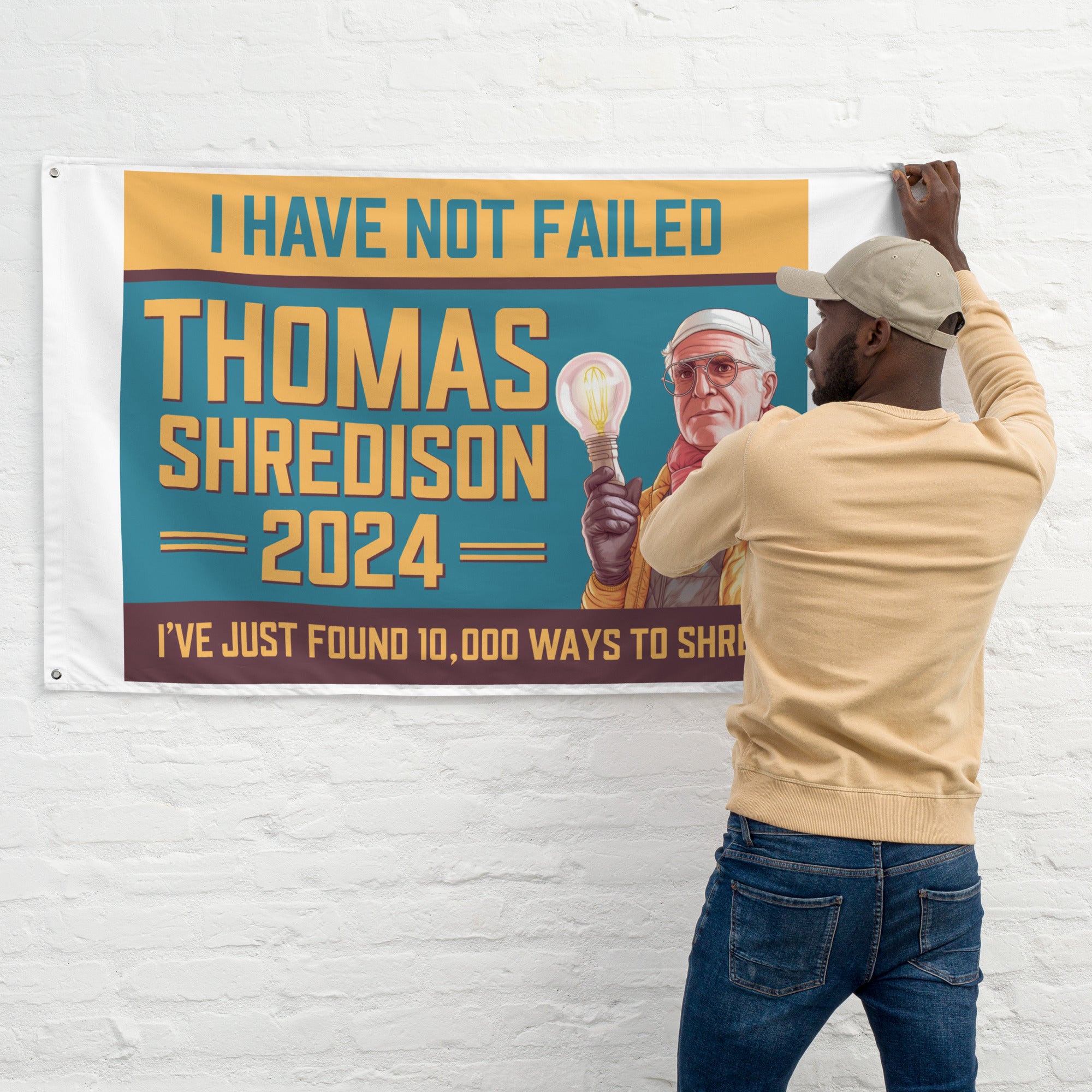 Thomas Shredison For President 2024 Flag