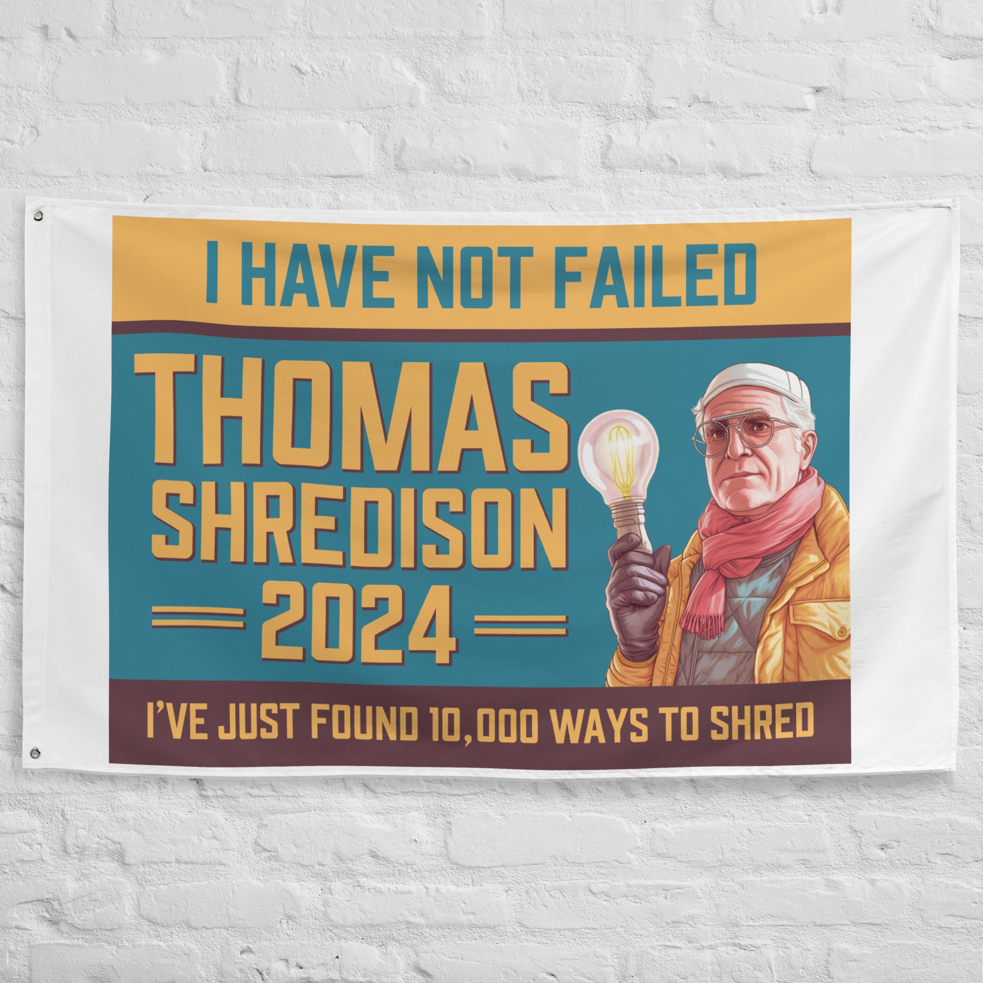 Thomas Shredison For President 2024 Flag