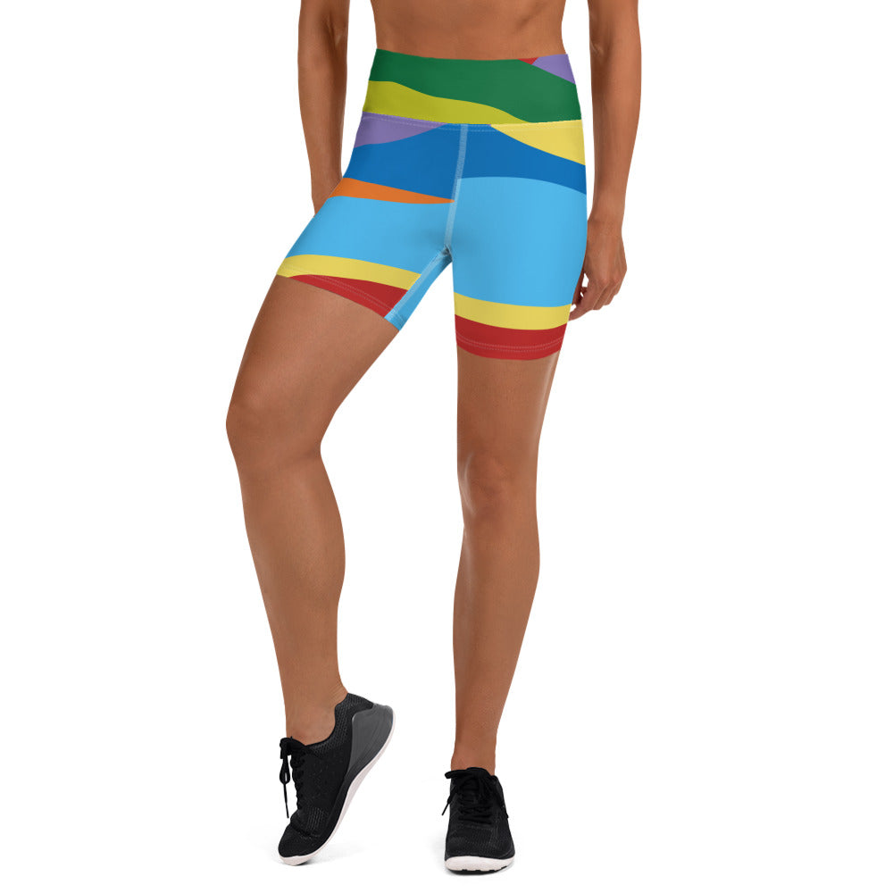 9th South Whale Yoga Shorts