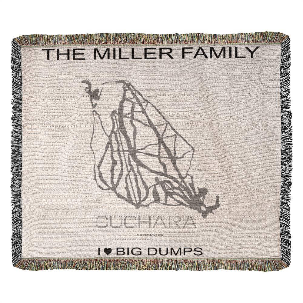 PERSONALIZED CUCHARA, COLORADO WOVEN BLANKET