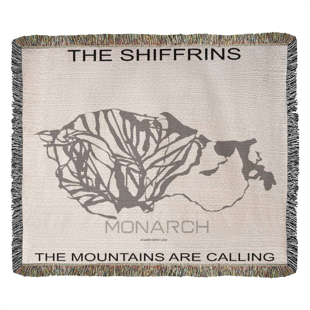 PERSONALIZED MONARCH, COLORADO WOVEN BLANKET