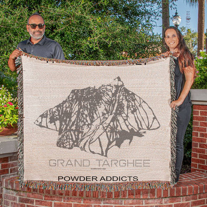 PERSONALIZED GRAND TARGHEE,  WYOMING WOVEN BLANKET