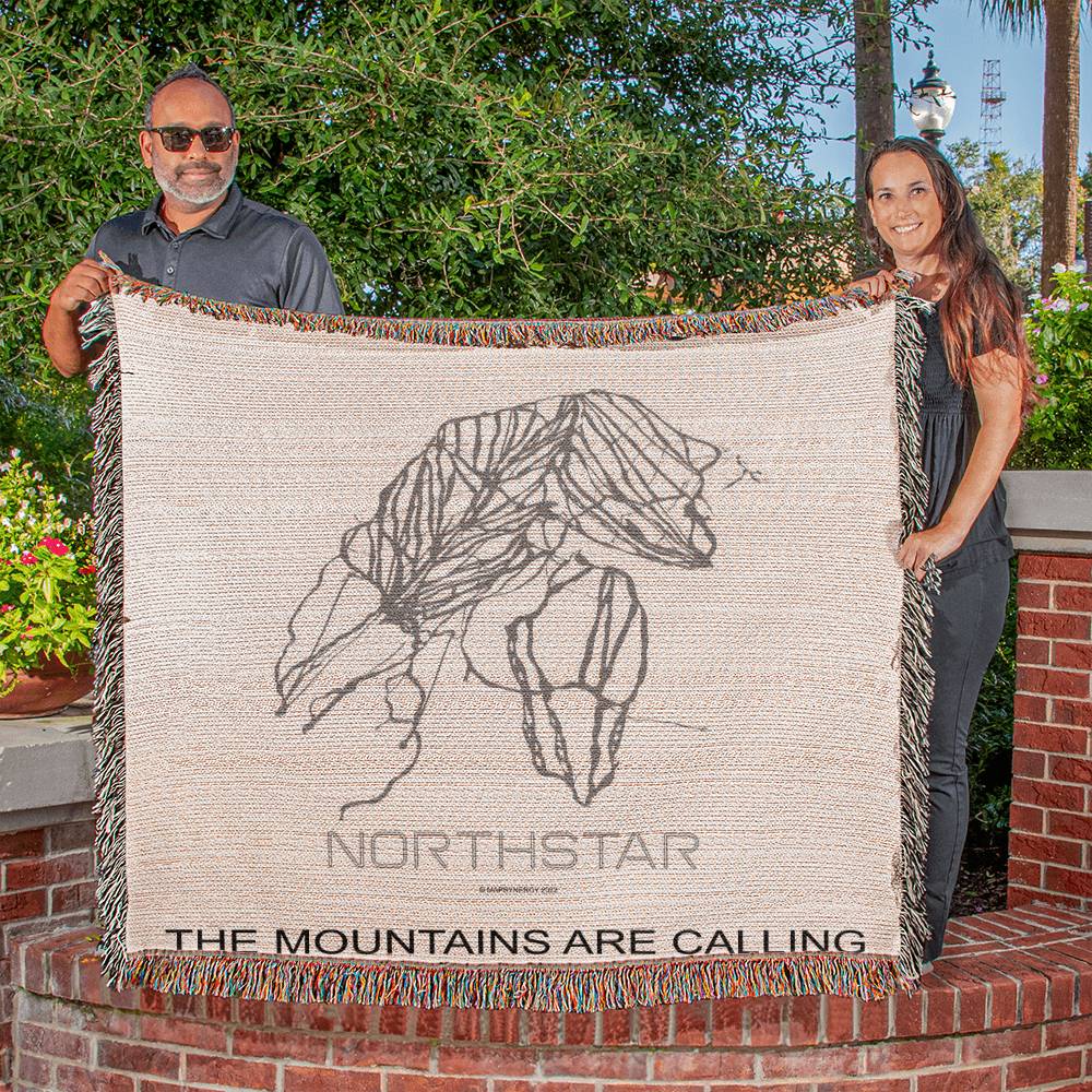 PERSONALIZED Northstar, California WOVEN BLANKET