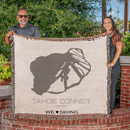 PERSONALIZED Tahoe Conner, California WOVEN BLANKET