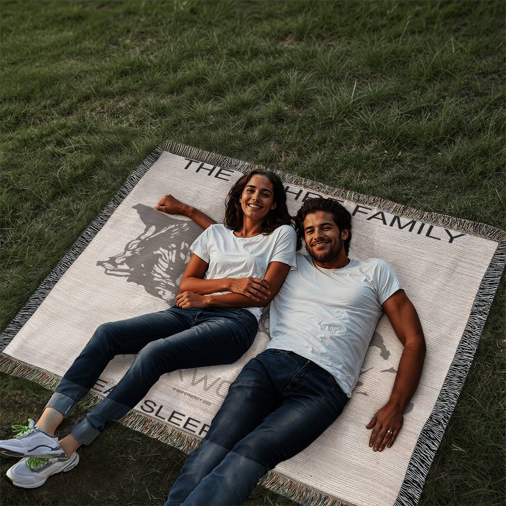 PERSONALIZED Kirkwood, California WOVEN BLANKET