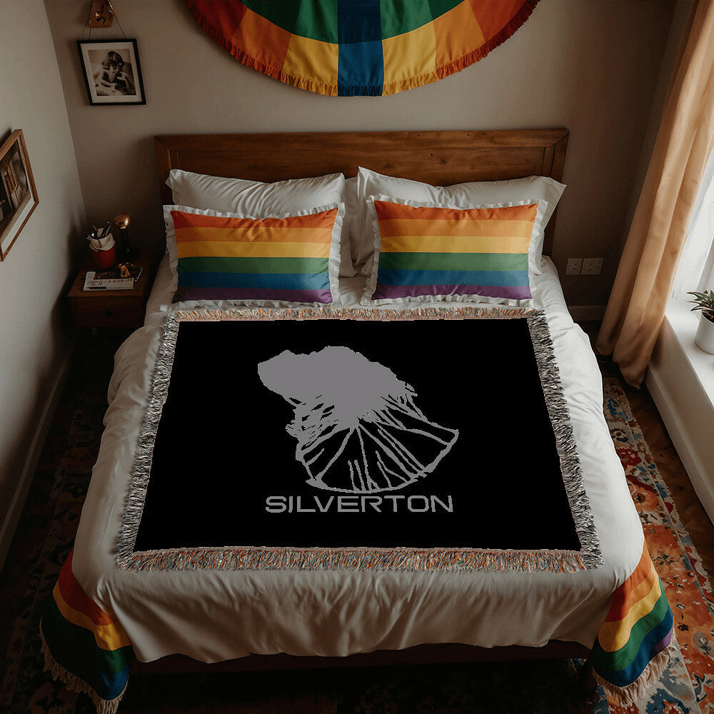PERSONALIZED SILVERTON, COLORADO WOVEN BLANKET