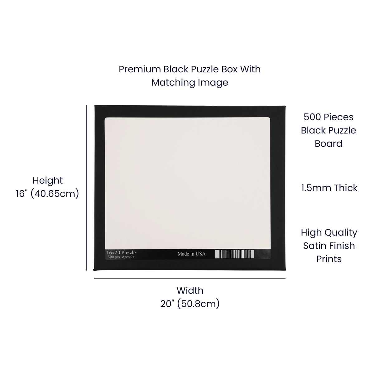 Brighton, Utah Ski Trail Map Large Puzzle - 500 Pc