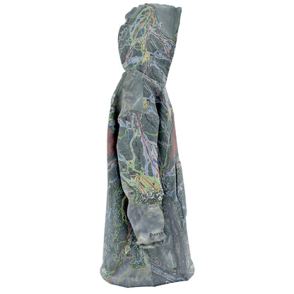 Beaver Creek, Colorado Ski Trail Map - Snug Hoodie