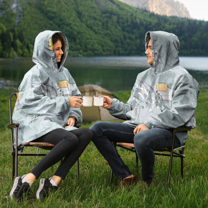 Granlibakken, California Ski Trail Map - Snug Hoodie - Powderaddicts