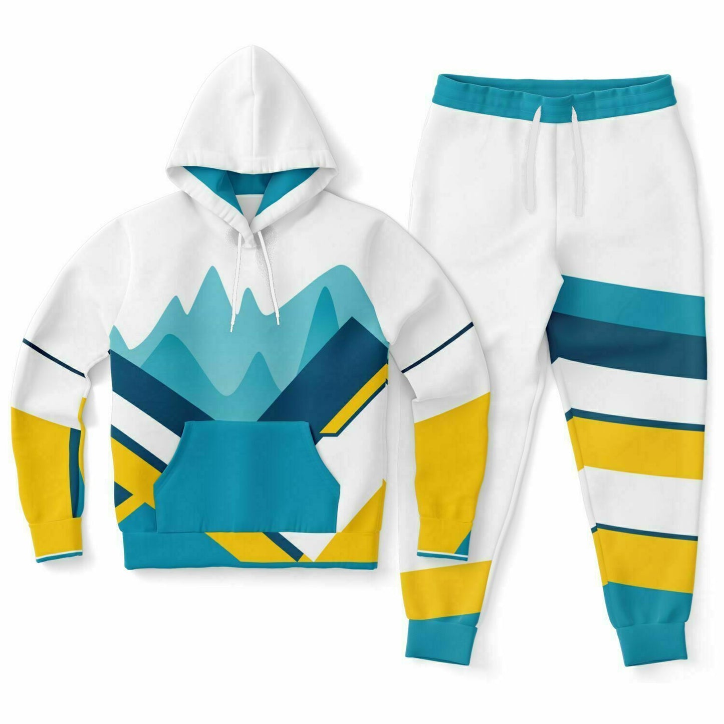 Retro Send Unisex Hoodie and Jogger Set - Powderaddicts