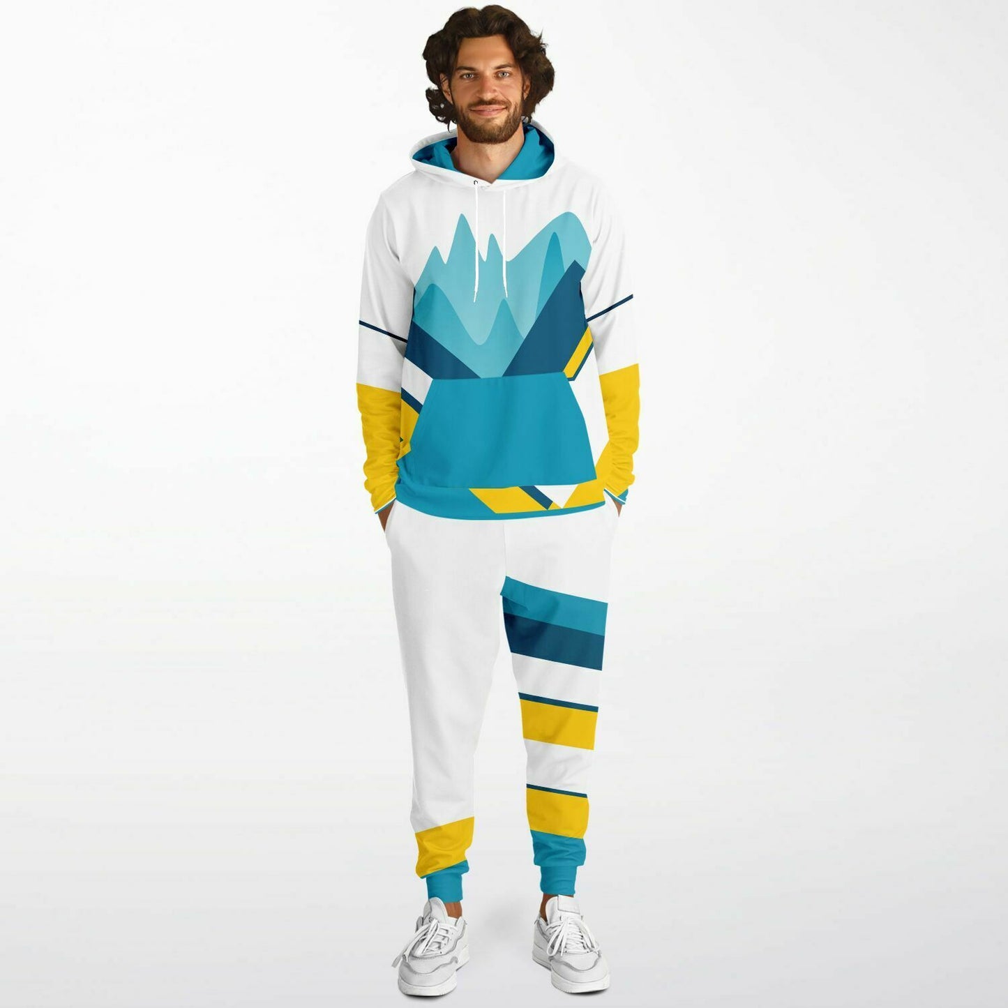 Retro Send Unisex Hoodie and Jogger Set - Powderaddicts