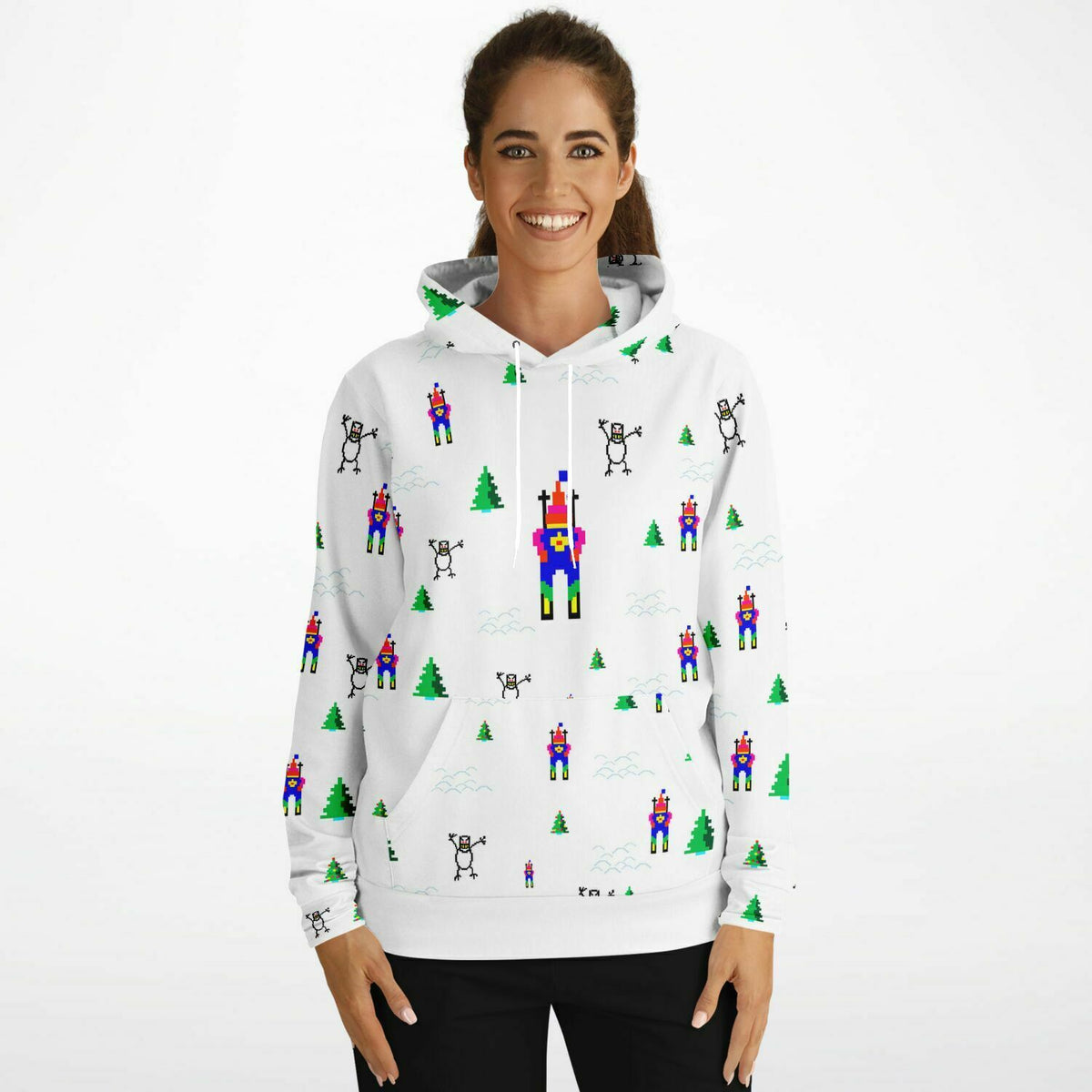 Ski Free Unisex Fashion Hoodie Set