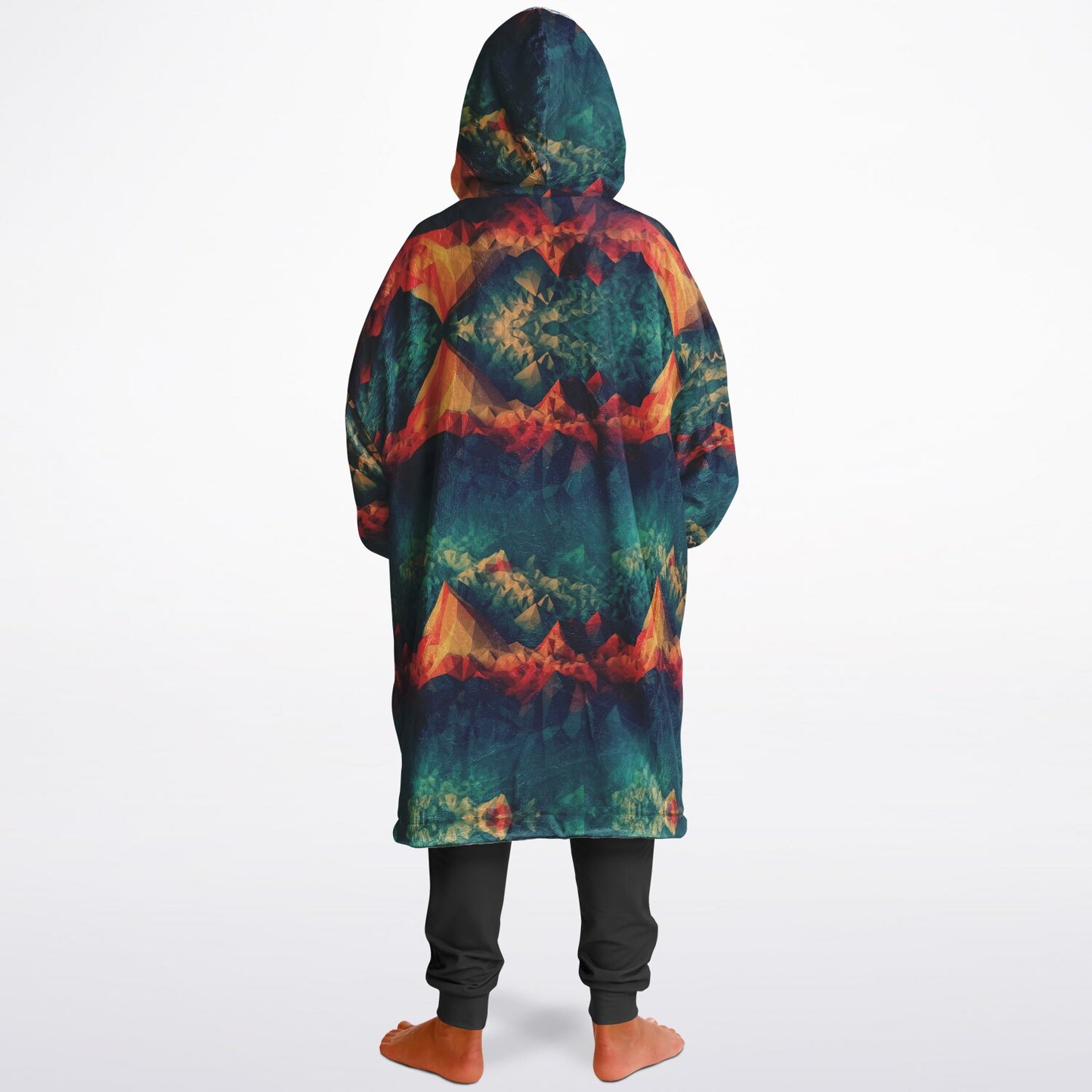 Powder Mountain, Utah Ski Resort Map Youth Reversible Snug Hoodie