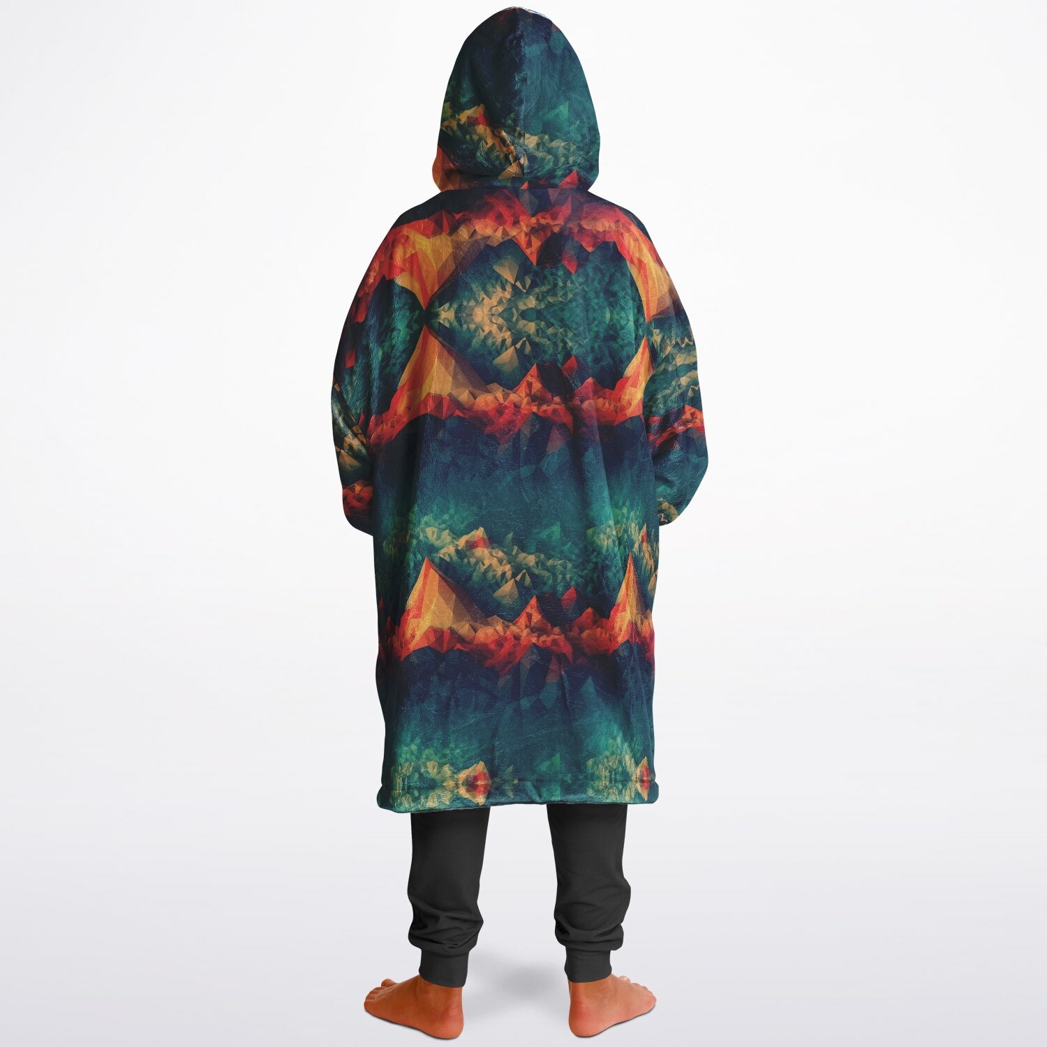 Powder Mountain, Utah Ski Resort Map Youth Reversible Snug Hoodie