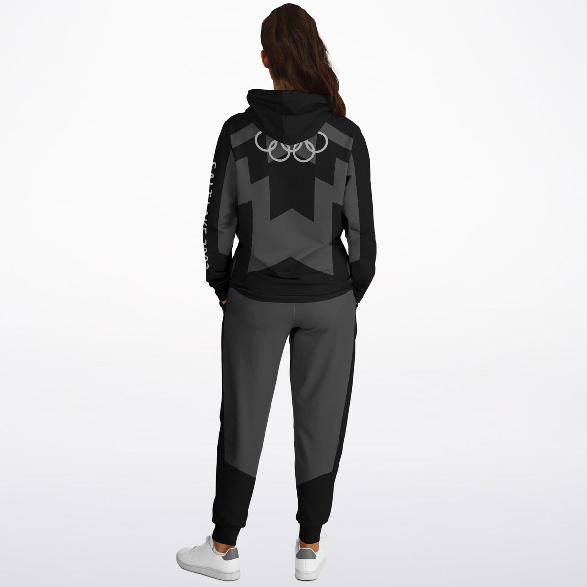 The Salt Lake 2002 Olympics Uniforms Hoodie &amp; Jogger - Black