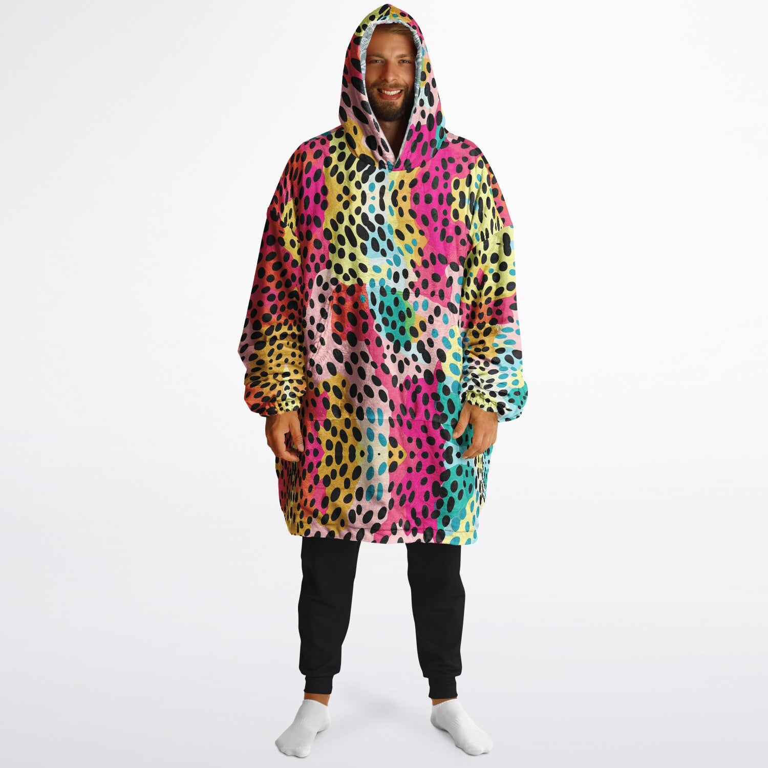 Powder Mountain, Utah Ski Resort Map Reversible Snug Hoodie