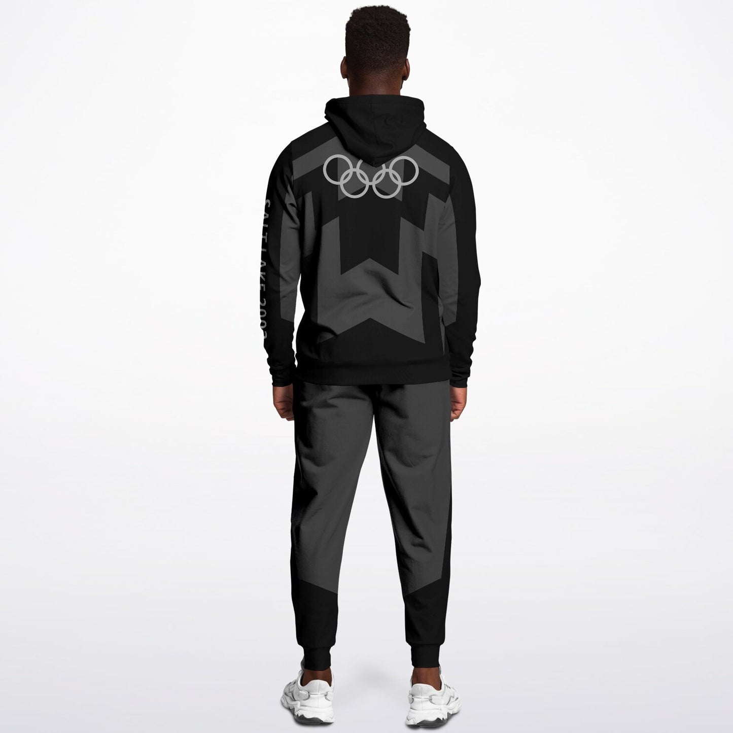 The Salt Lake 2002 Olympics Uniforms Hoodie & Jogger - Black - Powderaddicts
