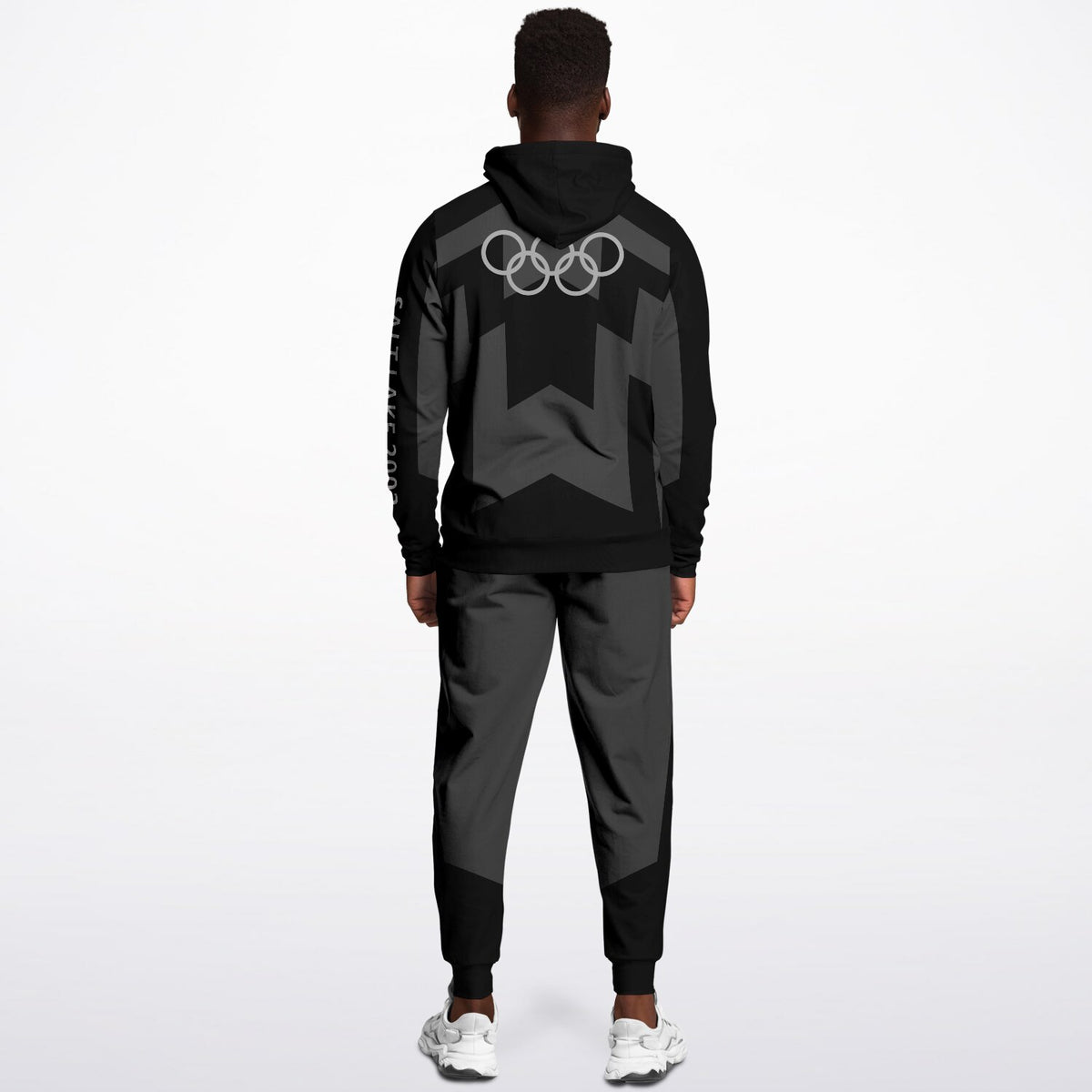 The Salt Lake 2002 Olympics Uniforms Hoodie &amp; Jogger - Black