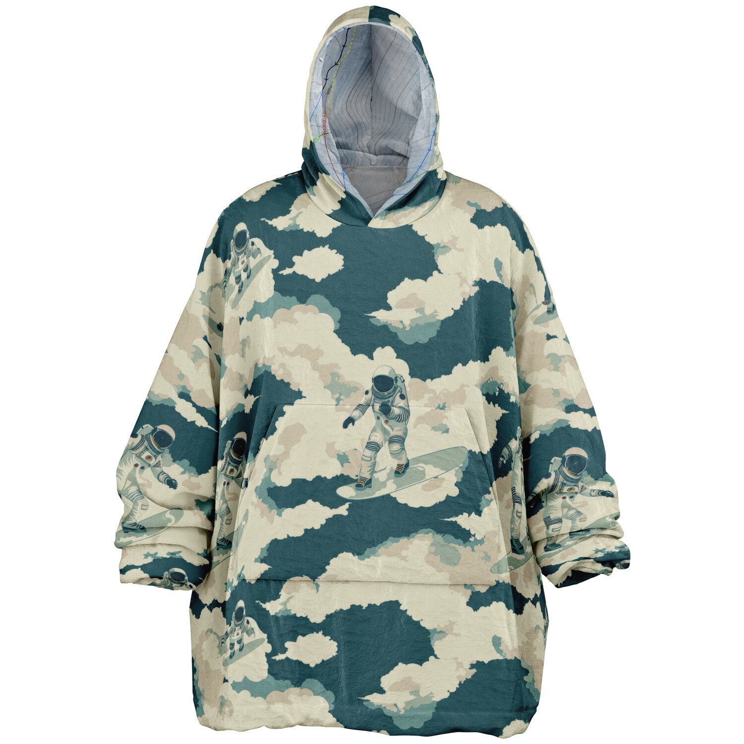 Reversible Snug Hoodie - AOP