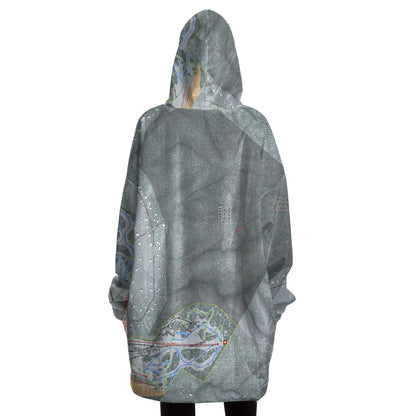 Nordic Valley, Utah Ski Trail Map - Snug Hoodie