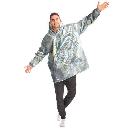 Mount Southington, Connecticut Ski Trail Map - Snug Hoodie