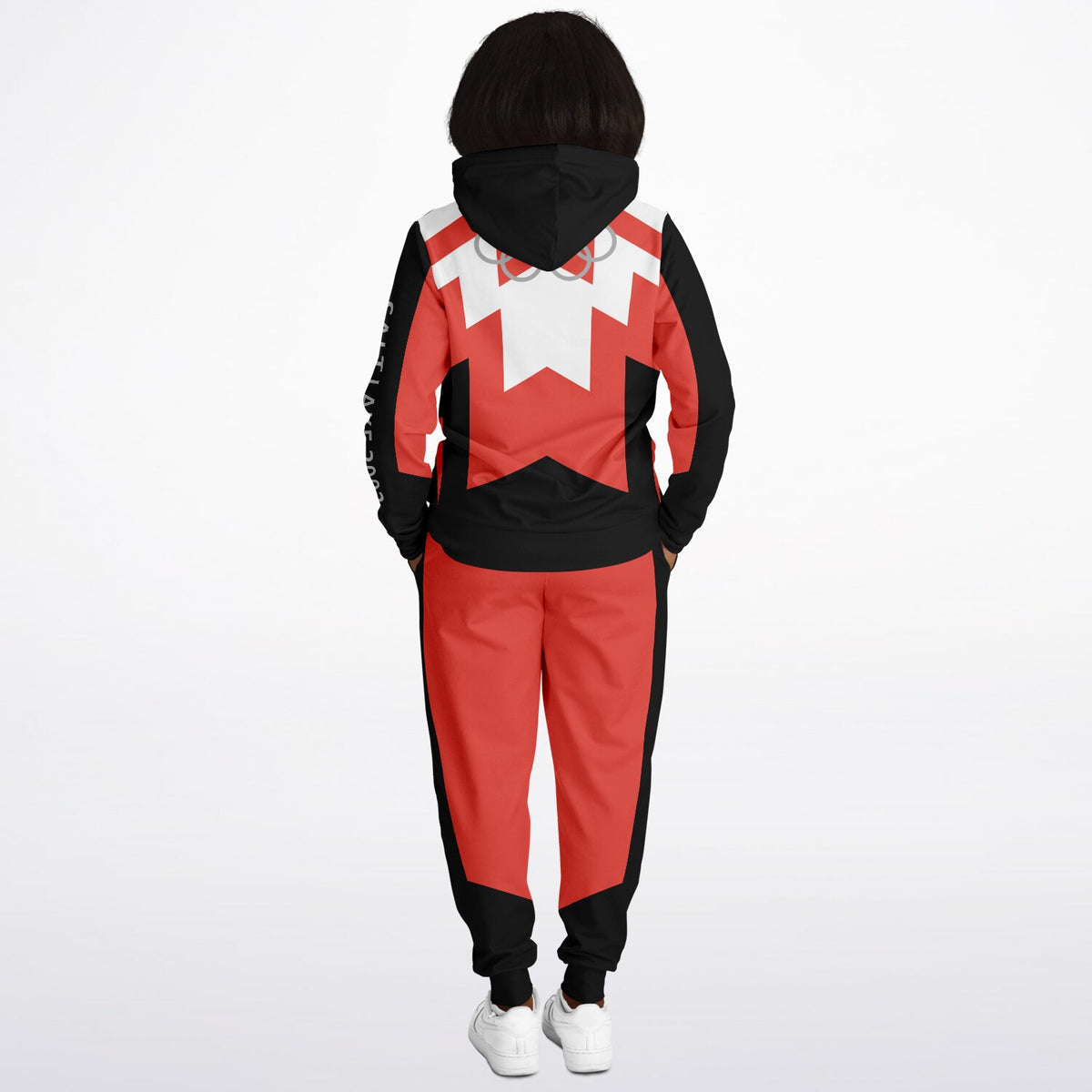 The Salt Lake 2002 Olympics Uniforms Hoodie & Jogger - Red