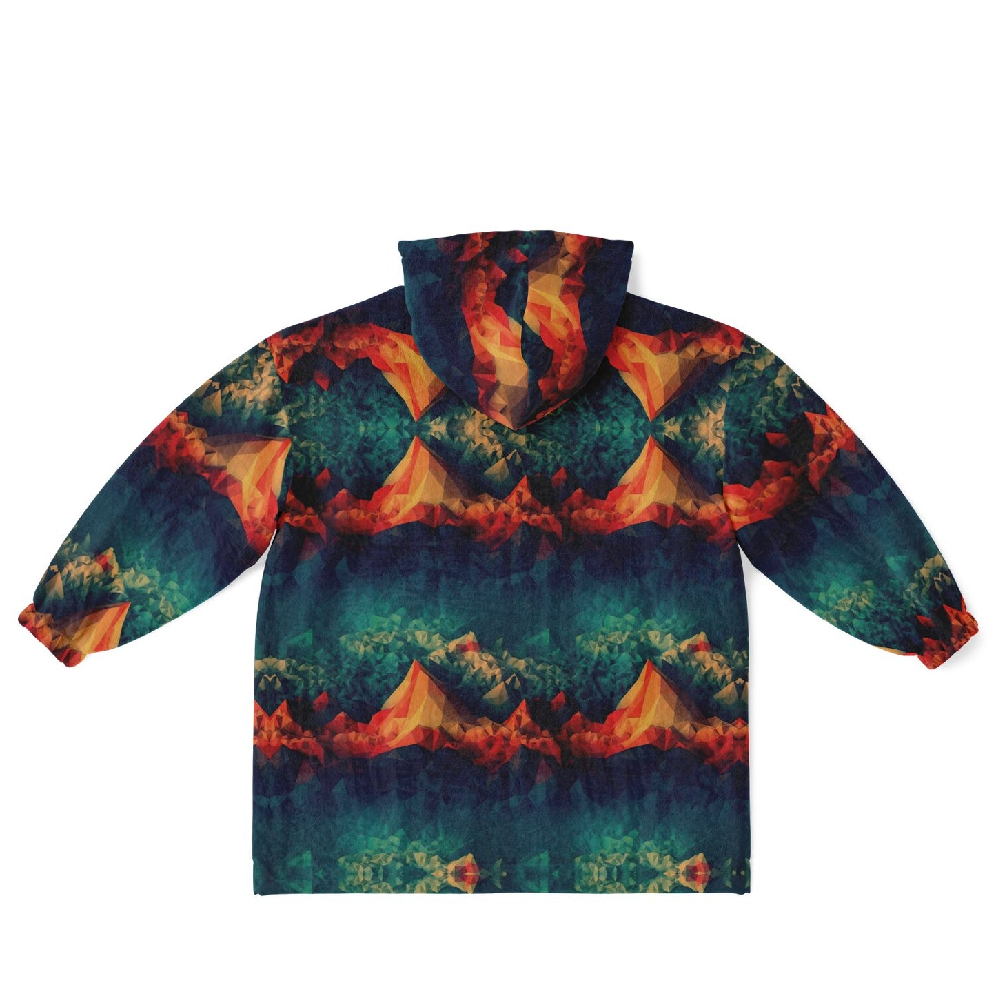 Powder Mountain, Utah Ski Resort Map Youth Reversible Snug Hoodie