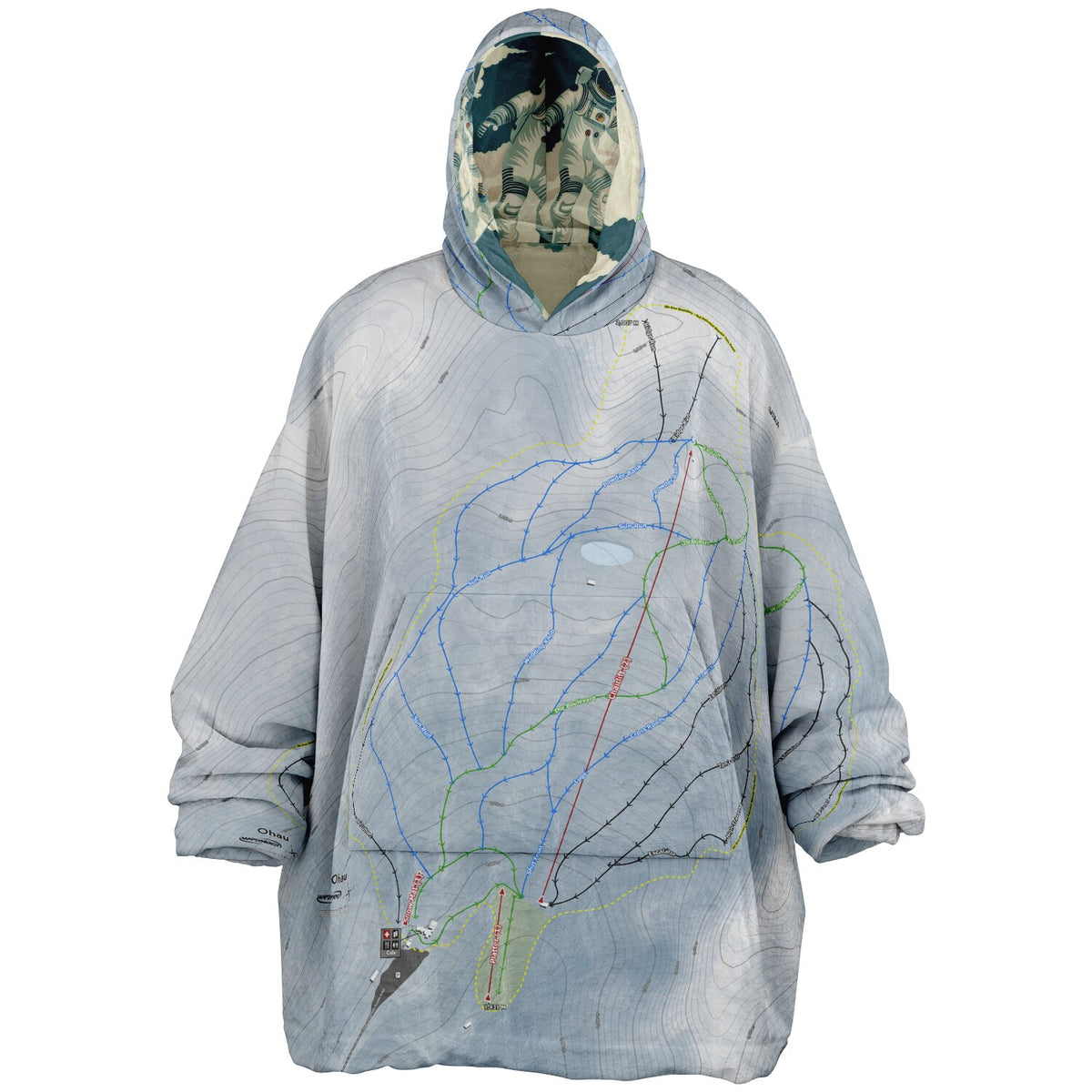 Reversible Snug Hoodie - AOP
