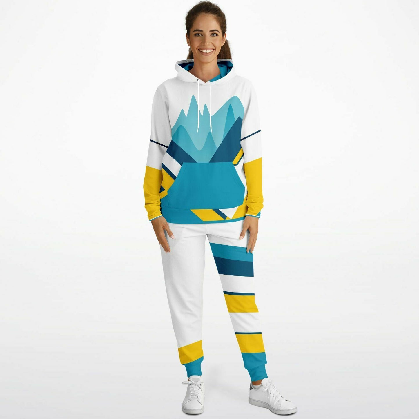 Retro Send Unisex Hoodie and Jogger Set - Powderaddicts