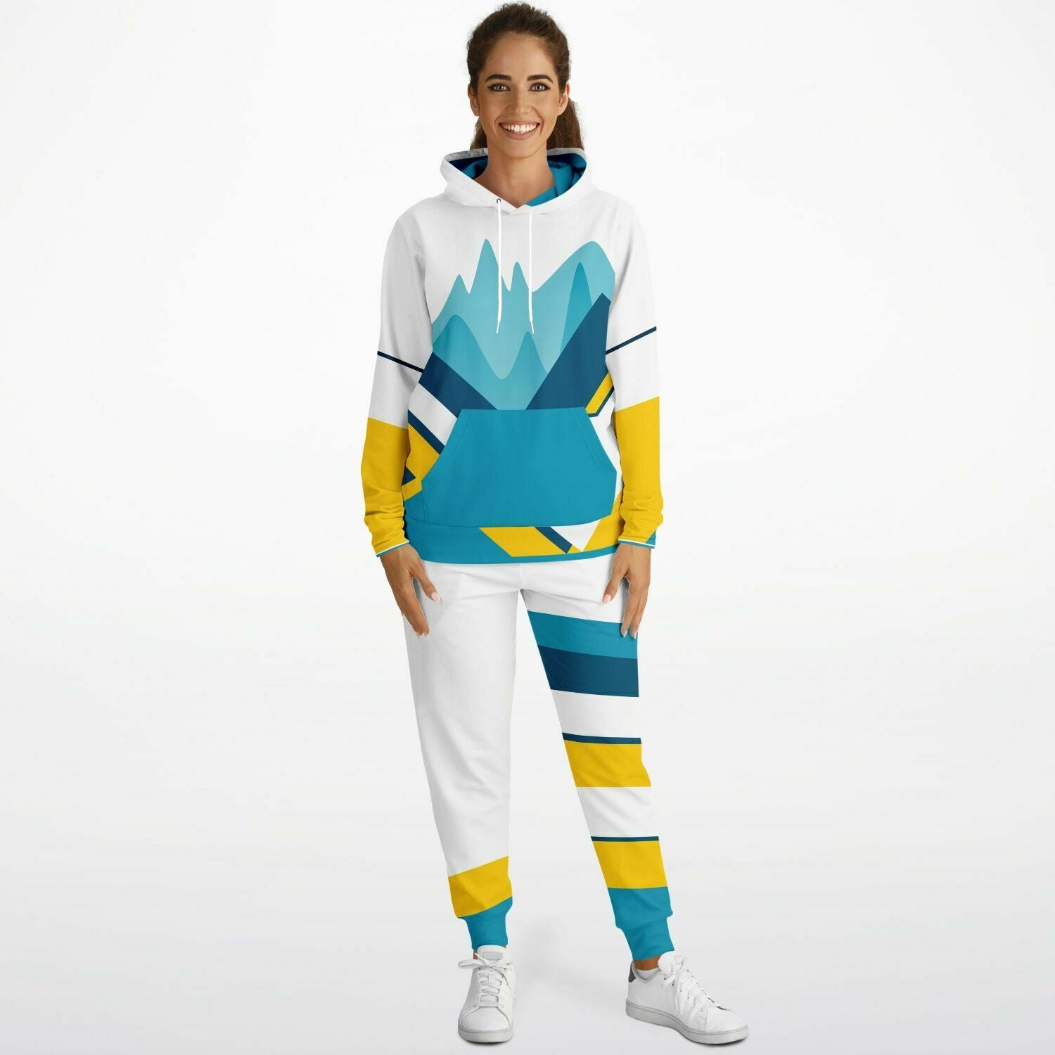 Retro Send Unisex Hoodie and Jogger Set - Powderaddicts