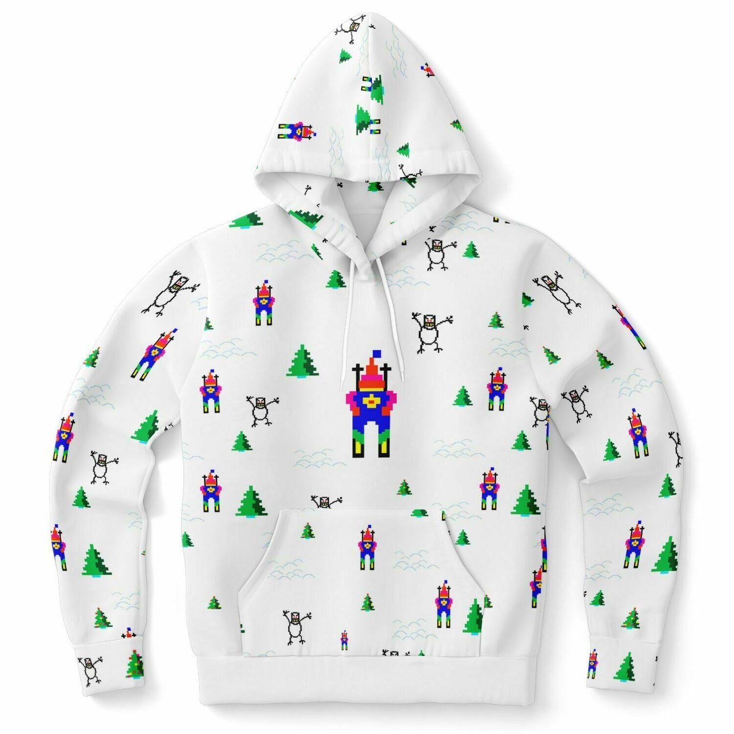 Ski Free Unisex Fashion Hoodie Set
