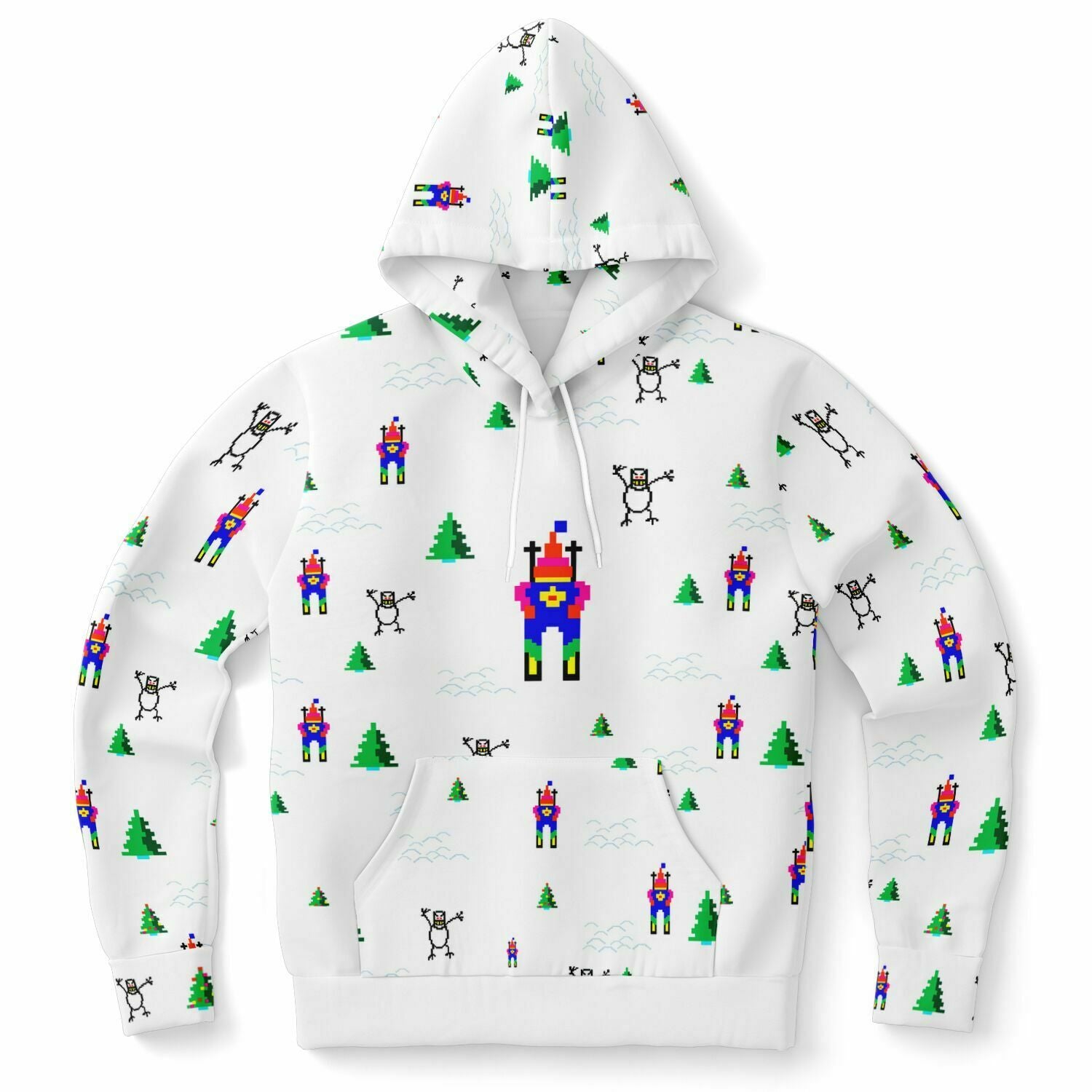 Ski Free Unisex Fashion Hoodie Set