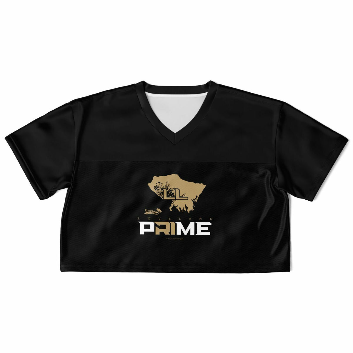 Prime Loveland, Colorado Cropped Football Jersey