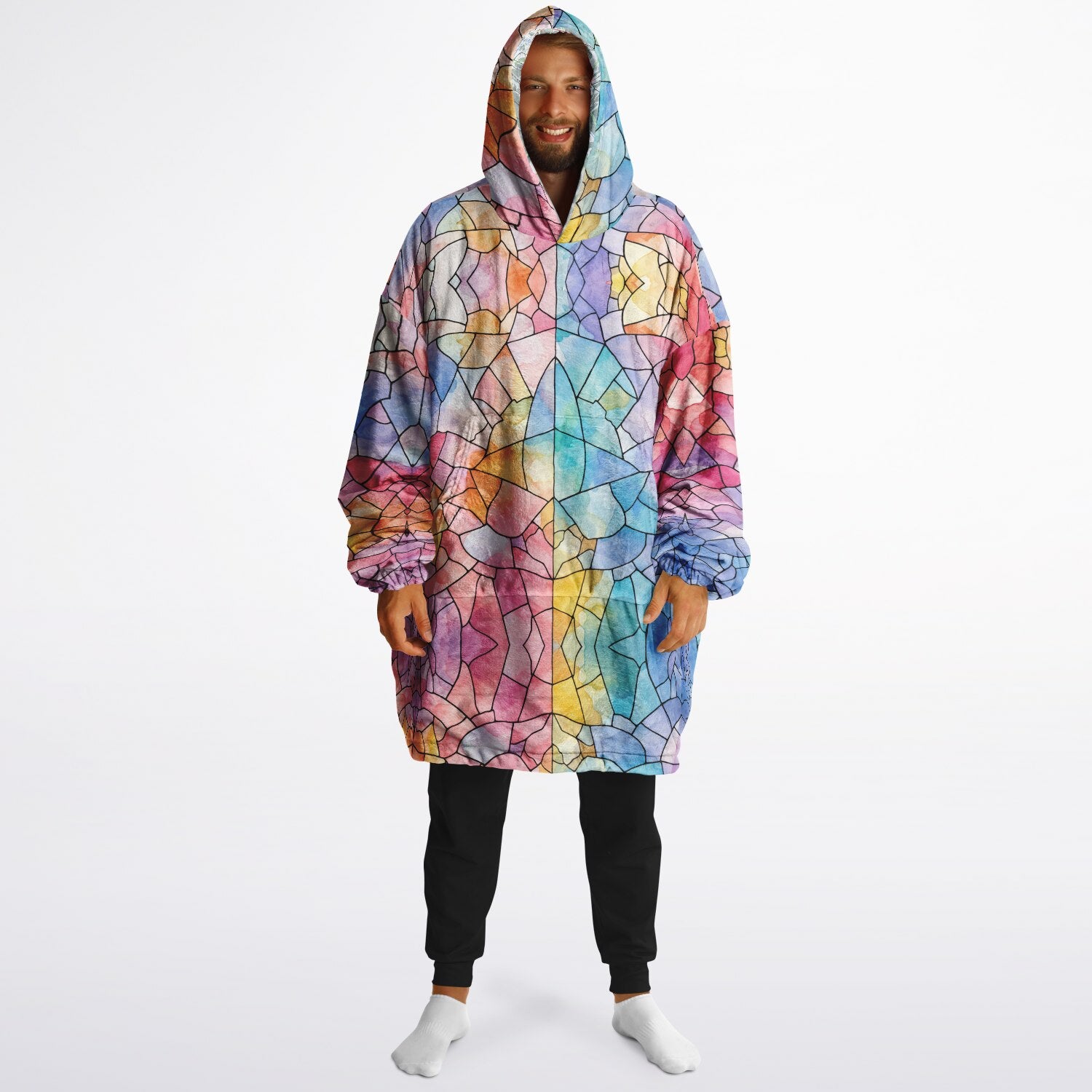 Powder Mountain, Utah Ski Resort Map Reversible Snug Hoodie