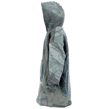 Moosehead Mountain, Maine Ski Trail Map - Snug Hoodie