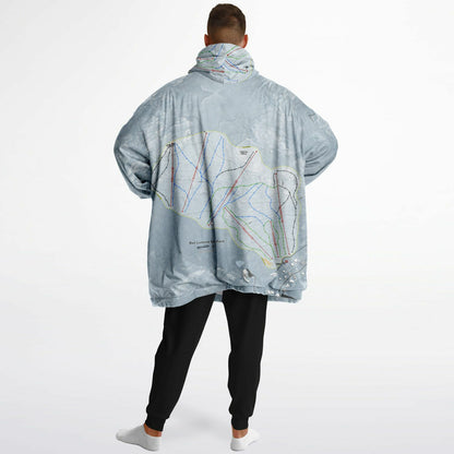 Ben Lomond Ski Resort, Australia Ski Trail Map - Snug Hoodie - Powderaddicts