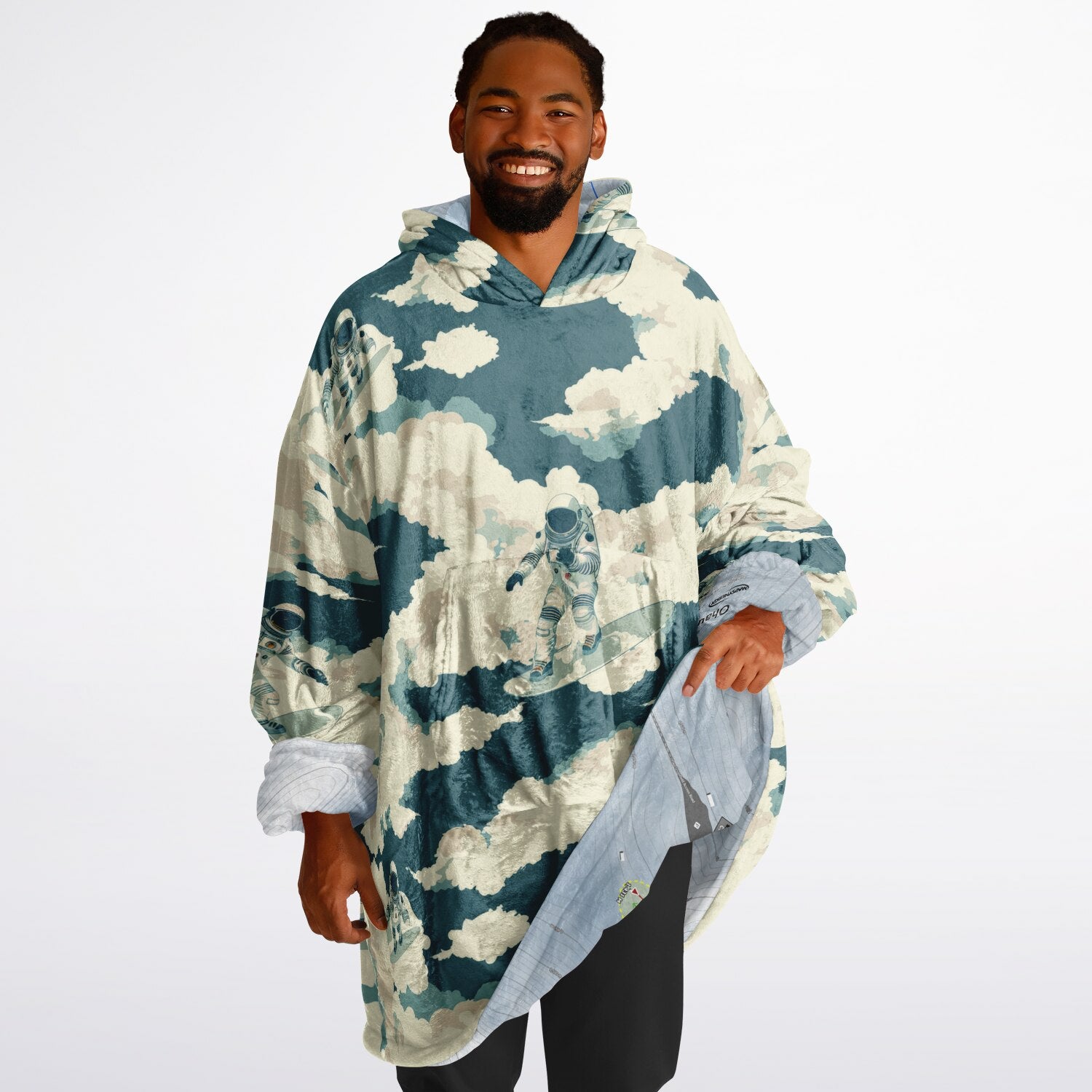 Reversible Snug Hoodie - AOP