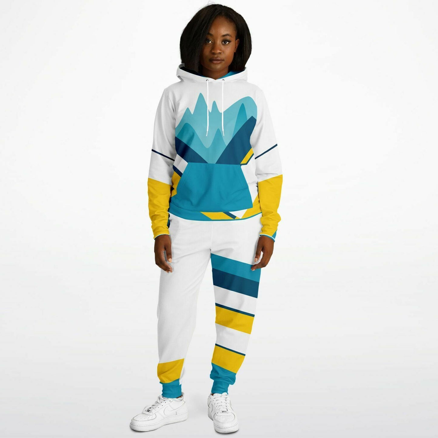 Retro Send Unisex Hoodie and Jogger Set - Powderaddicts