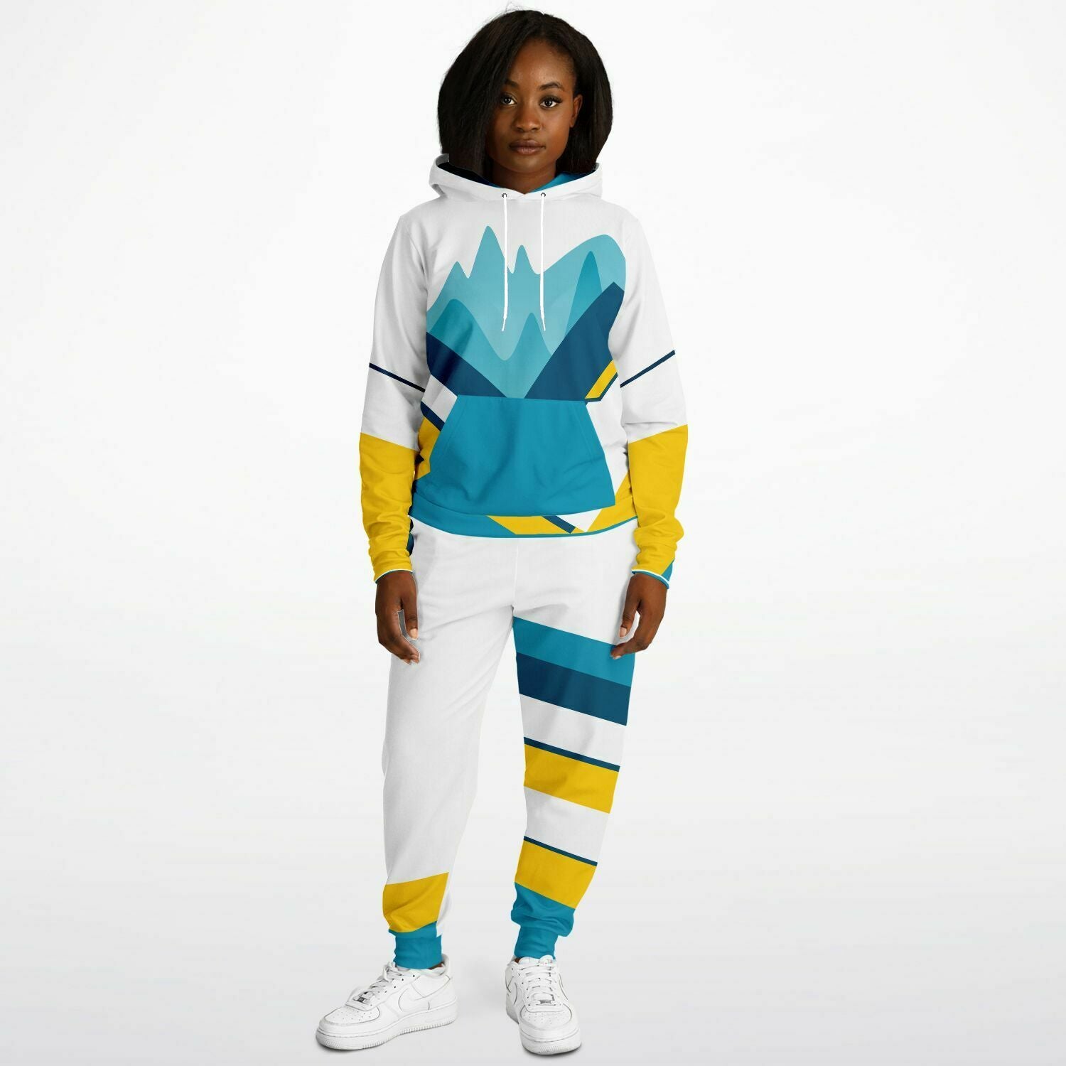 Retro Send Unisex Hoodie and Jogger Set - Powderaddicts