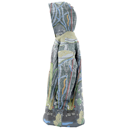 Granite Peak, Wisconsin Ski Trail Map - Snug Hoodie