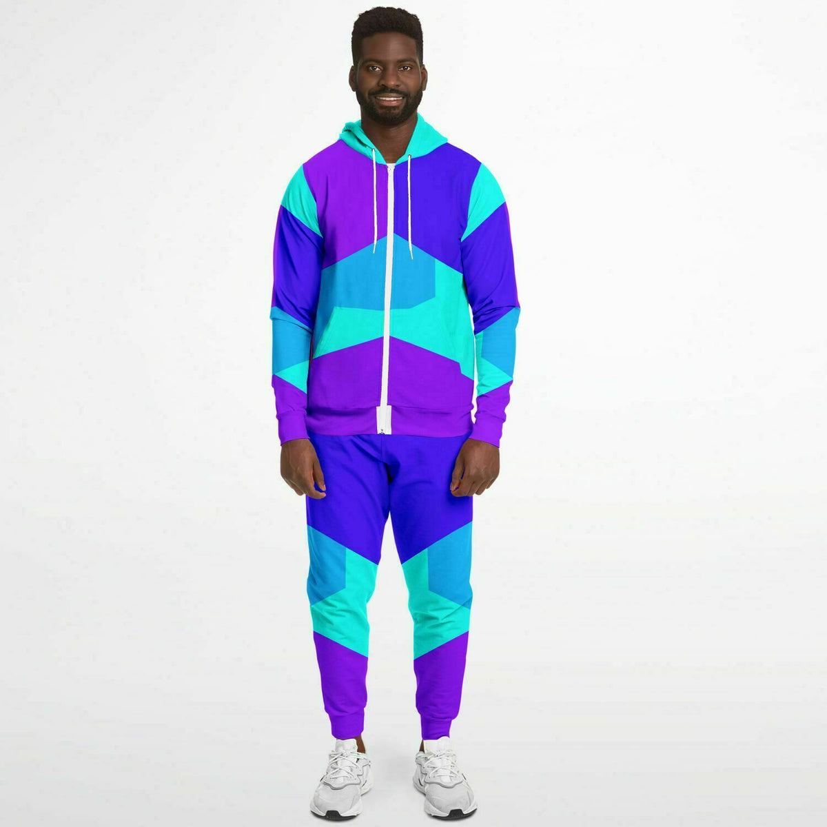 Purple Vail Unisex ZipHoodie and Jogger Set