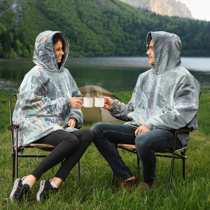 Gunstock Mountain, New Hampshire Ski Trail Map - Snug Hoodie - Powderaddicts