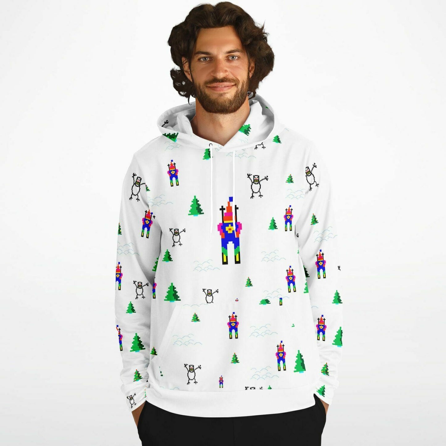 Ski Free Unisex Fashion Hoodie Set