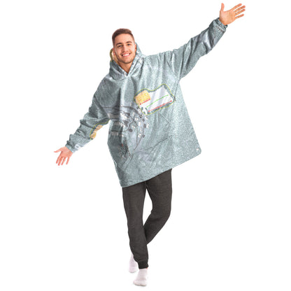 Granlibakken, California Ski Trail Map - Snug Hoodie - Powderaddicts