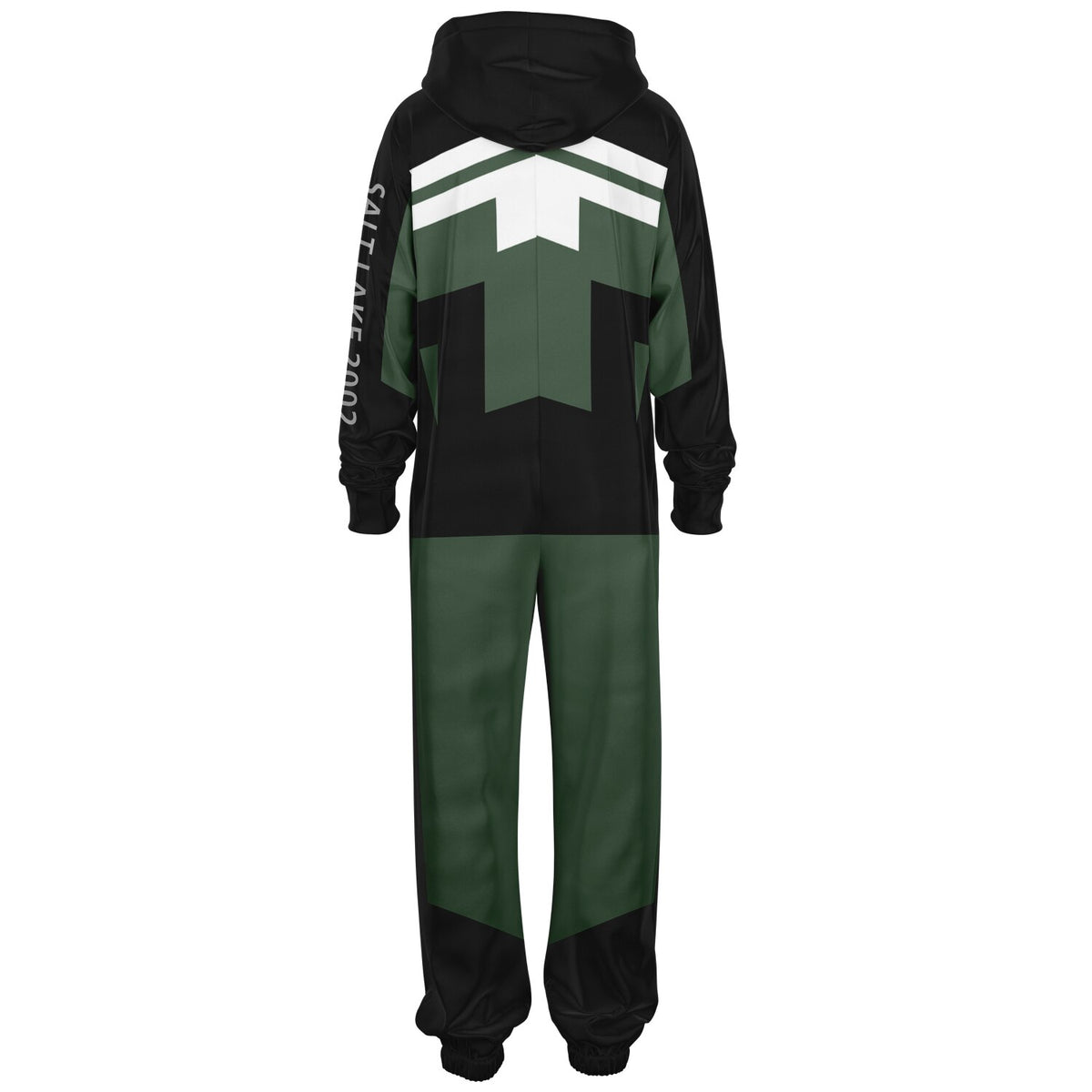 The Salt Lake 2002 Olympics Uniforms Jumpsuit - Green